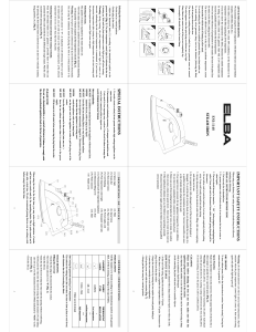 Manual Elba ESI-1148 Iron