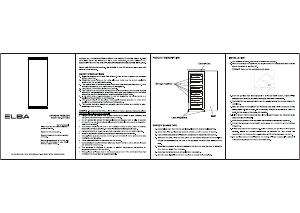 Manual Elba EUF-A2117(SV) Freezer
