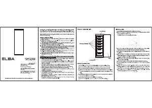 Manual Elba EUF-A2922(SV) Freezer