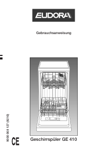 Bedienungsanleitung Eudora GE 410 Geschirrspüler