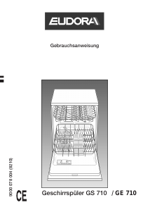 Bedienungsanleitung Eudora GE 710 Geschirrspüler