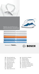 Manual Bosch TDA5029010 Fier de călcat