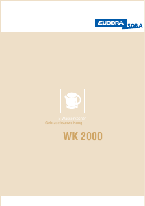 Bedienungsanleitung Eudora WK 2000 Wasserkocher