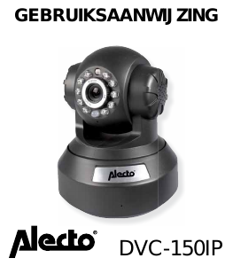 Handleiding Alecto DVC-150IP Beveiligingscamera