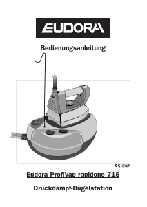 Bedienungsanleitung Eudora ProfiVap rapido 715 Bügeleisen