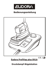 Bedienungsanleitung Eudora ProfiVap plus 091A Bügeleisen