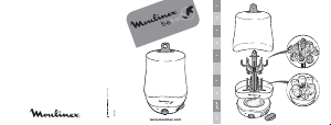 Manual de uso Moulinex PX1300A0 Esterilizador