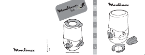 Instrukcja Moulinex PX1250A0 Bebeo Podgrzewacz do butelek