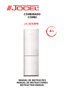 Manual Jocel JC-317LNFB Fridge-Freezer