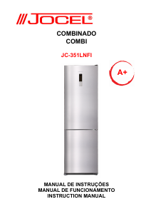 Manual Jocel JC-351LNFI Fridge-Freezer