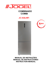 Manual Jocel JC-432LNFI Fridge-Freezer
