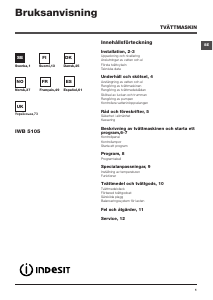 Manual de uso Indesit IWB 5105 (EU) Lavadora