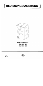 Bedienungsanleitung Eudora EU 1101 Waschmaschine