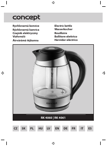 Manual Concept RK 4061 Kettle