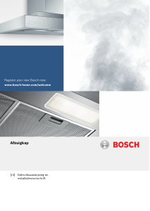 Handleiding Bosch DFL063W51 Afzuigkap