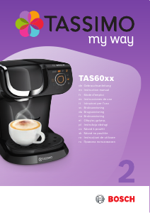 Brugsanvisning Bosch TAS6003GB Kaffemaskine