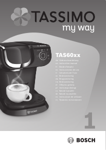 Manual de uso Bosch TAS6004 Máquina de café