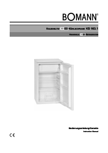 Manual Bomann KS 163.1 Refrigerator