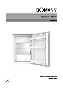 Handleiding Bomann KS 2184 Koelkast