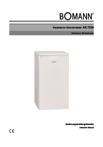Manual Bomann KS 7230 Refrigerator