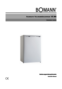 Bedienungsanleitung Bomann VS 366 Kühlschrank