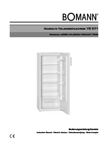 Bedienungsanleitung Bomann VS 3171 Kühlschrank