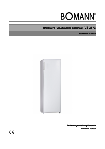 Manual Bomann VS 3173 Refrigerator