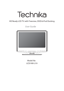 Manual Technika LCD19W-219 LCD Television