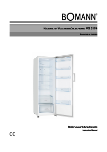 Manual Bomann VS 3174 Refrigerator