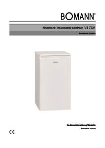Bedienungsanleitung Bomann VS 7231 Kühlschrank
