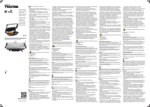 Bedienungsanleitung Tristar GR-2899 Kontaktgrill