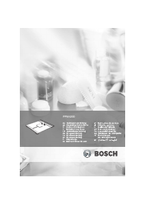 Manuale Bosch PPW4200 AxxenceSpirit Bilancia