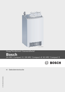 Handleiding Bosch 24 HRC Compact 3 CV-ketel