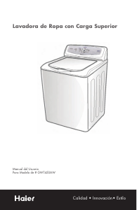 Manual de uso Haier GWT450AW Lavadora