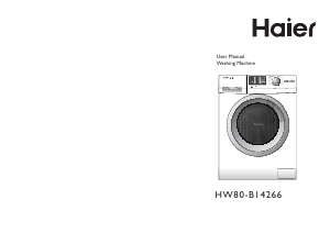 Manual Haier HW80-B14266 Washing Machine