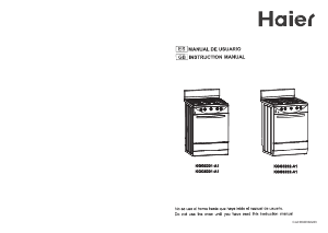 Handleiding Haier KGG6201-A1 Fornuis