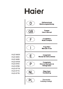 Manuale Haier HUZ-676W Congelatore