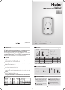 Manual Haier FCD-JTSA50-III Boiler