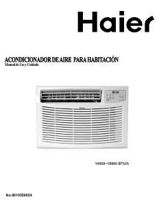 Manual de uso Haier ESA418K Aire acondicionado