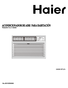 Manual de uso Haier ESA424K Aire acondicionado