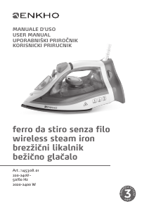 Manuale Enkho 145308.01 Ferro da stiro