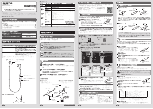 説明書 エレコム LBT-HPC12 ヘッドフォン