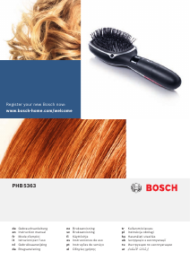Εγχειρίδιο Bosch PHB5363 Στυλιστικό μαλλιών