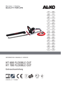 Manual AL-KO HT 600 Flexible Cut Trimmer de gard viu