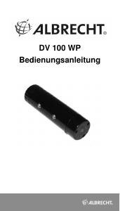 Manual Albrecht DV 100 WP Action Camera