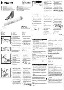 Manual de uso Beurer LS 20 eco Escala de equipaje