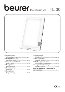 Manual Beurer TL 30 Daylight Lamp