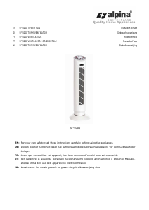 Mode d’emploi Alpina SF 5000 Breeze Ventilateur