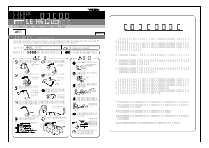 説明書 ツインバード LE-H612B ランプ