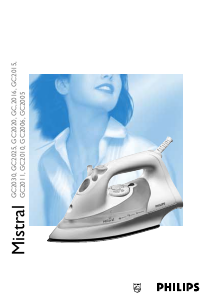 Manual Philips GC2011 Iron